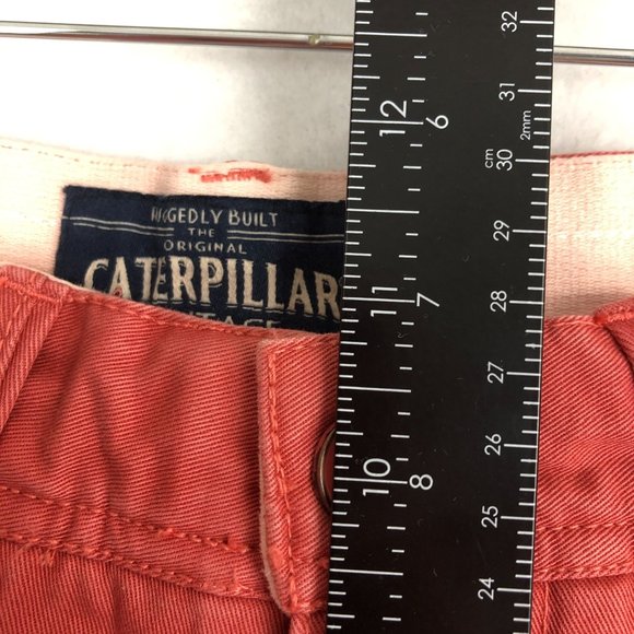 Caterpillar Heritage NWT Men's Size 34 Dusty Cedar Zip Fly Original Fit Shorts - Picture 6 of 16